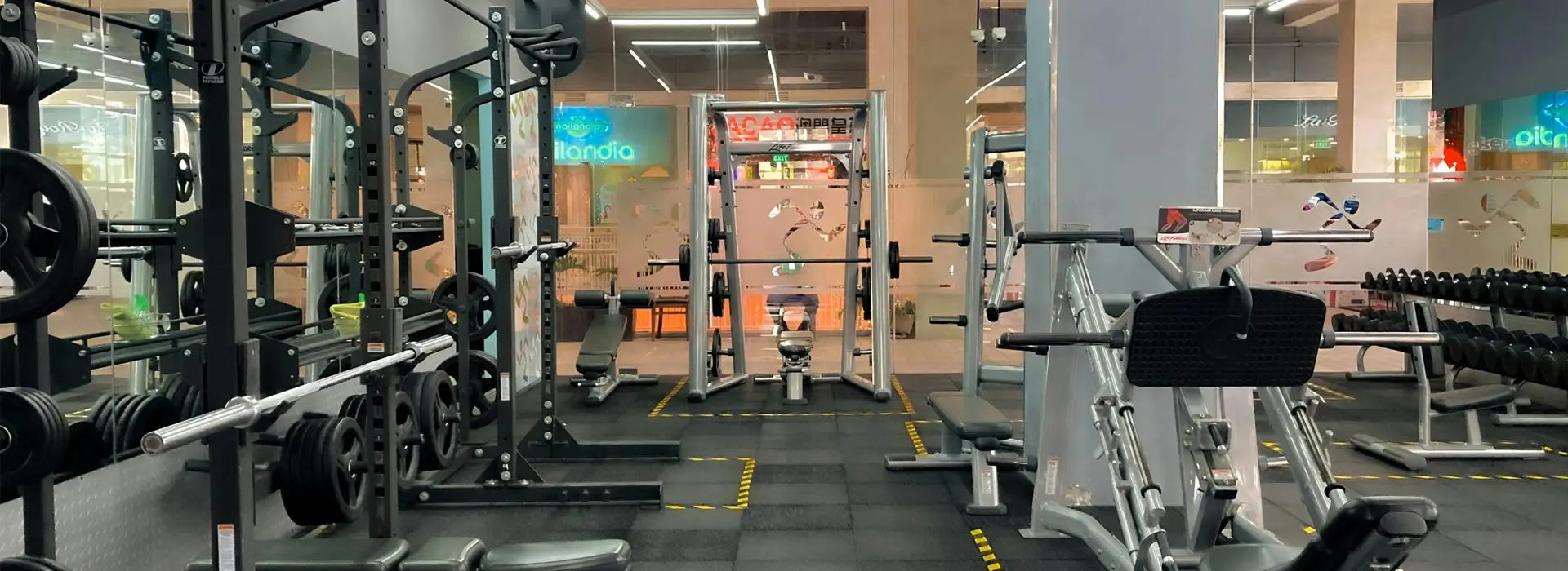 Modern Fitness Studio in Urban Location