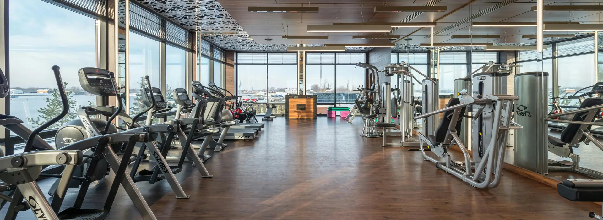 Modern Fitness Studio in Urban Location