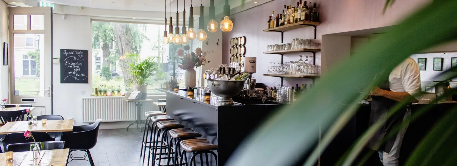 Upscale Restaurant with Open Kitchen